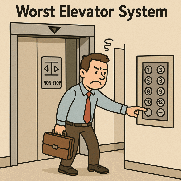 Worst Elevator System — The Confessions