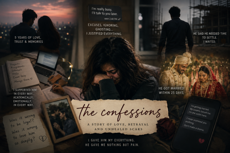 The Confessions: He Loved Me for 5 Years Until the Day He Married Someone Else - The Confessions