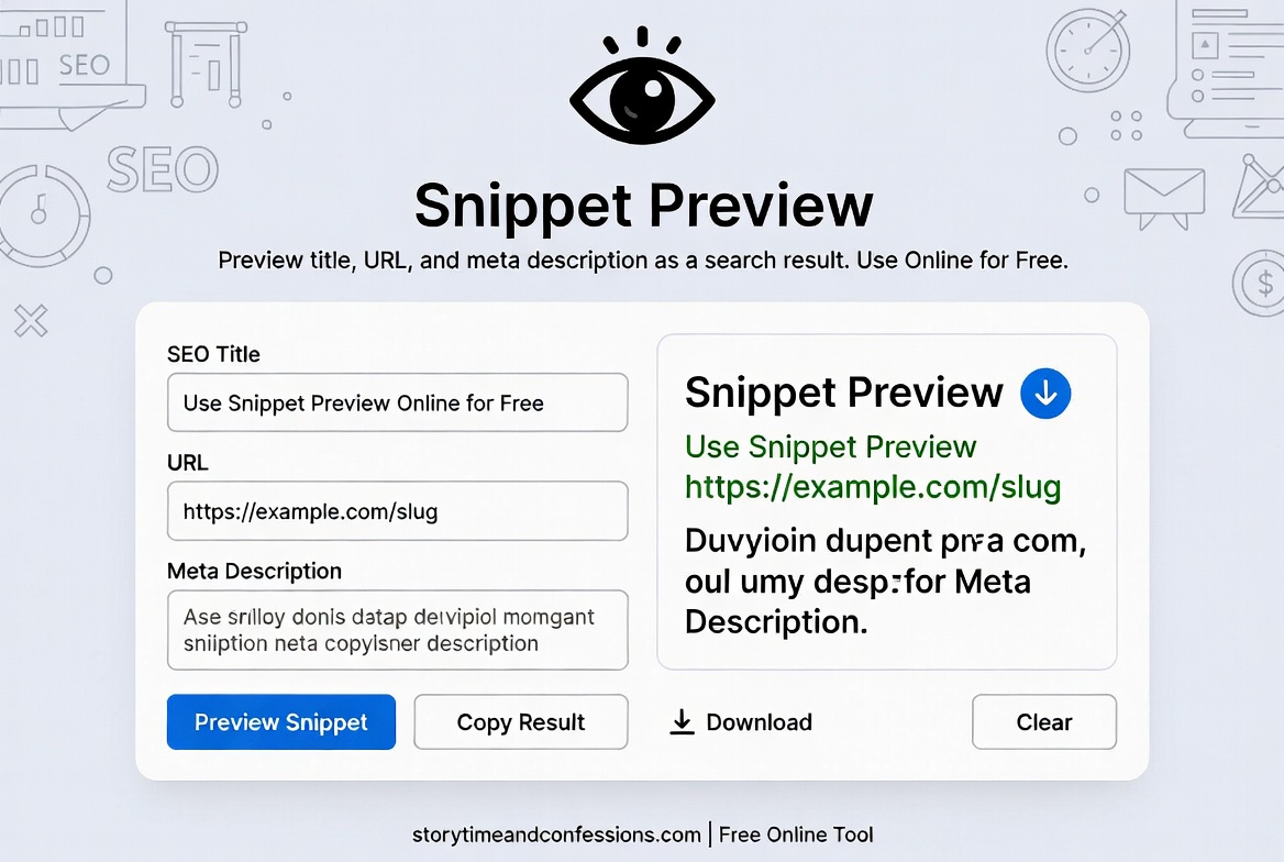 Snippet Preview