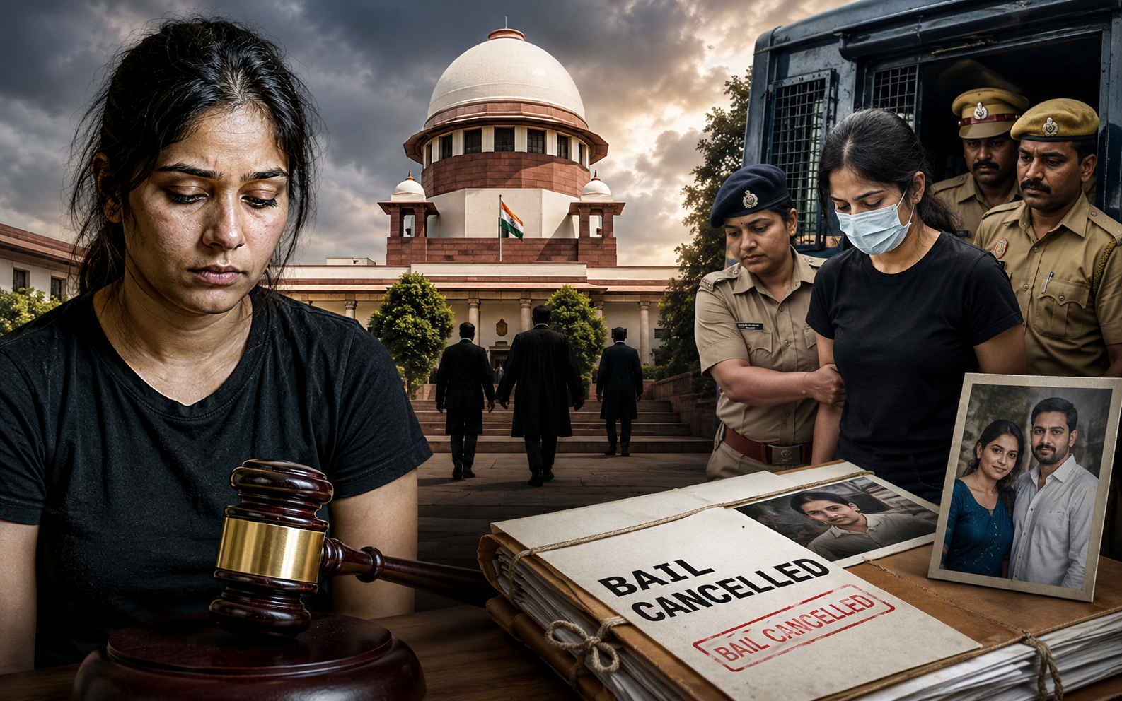 Supreme Court Cancels Sonam Raghuvanshi’s Bail in Raja Raghuvanshi Murder Case, Orders Surrender Within Three Weeks