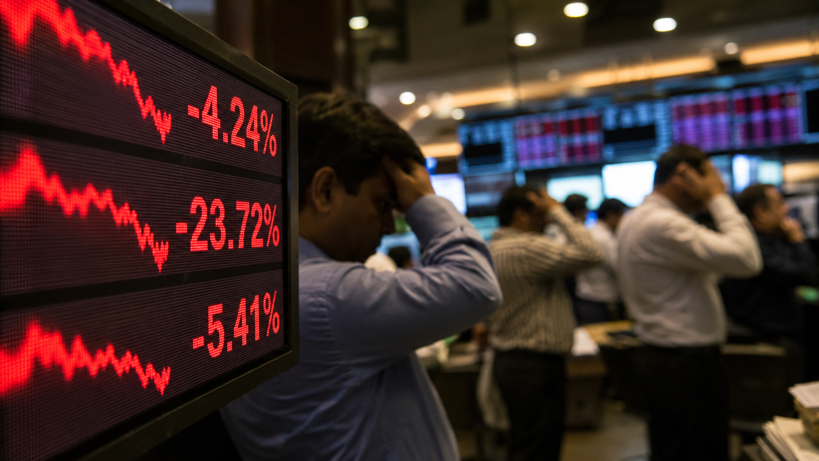 Read Latest News Online: ₹8 Lakh Crore Wiped Out as Indian Stock Market Crashes