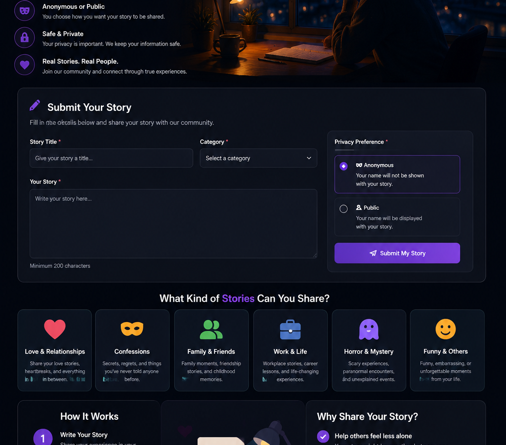 Share Your Story