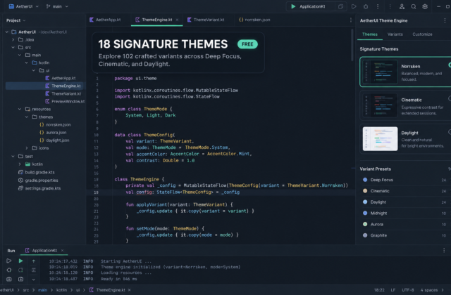 AetherUI Theme Engine Documentation